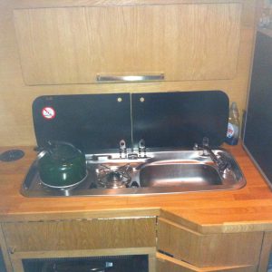 campervan sink hob