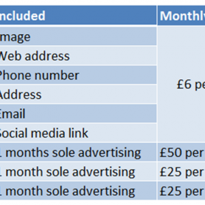 Advertising Pricing buildacampervan
