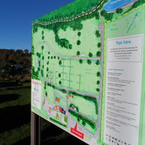 Hopleys Campsite map