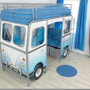 vw camper van bed