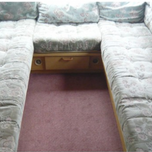 Chintz motorhome interior