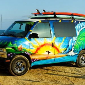 weekend surf Van